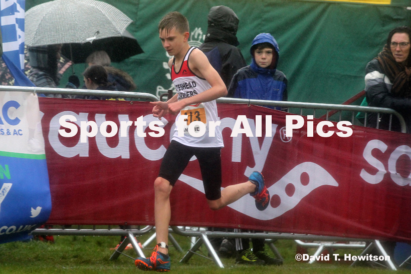 Boys under-13s, National Cross Country Relay Champs., Berry Hill Park, Mansfield.  Photo: David T. Hewitson/Sports for All Pics